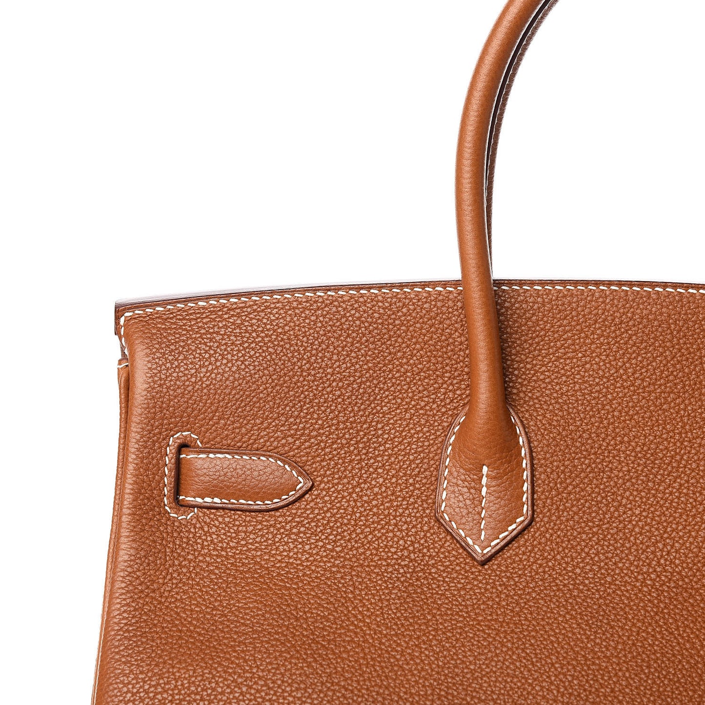 Natural Barenia Faubourg Birkin 35 Fauve