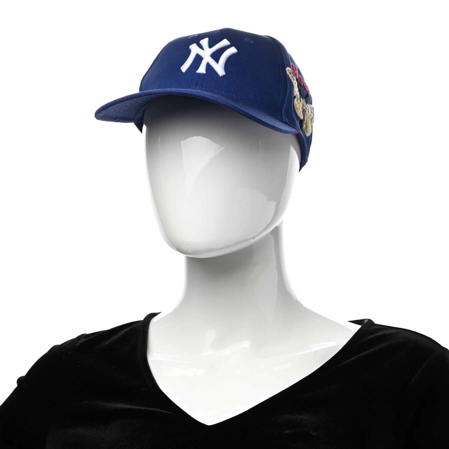 X MLB Cotton NY Yankees Baseball Hat 57-61 Blue