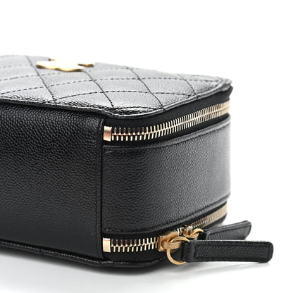 Chanel Caviar Quilted Mini Pick Me Up Vanity Case Black 10 of 11