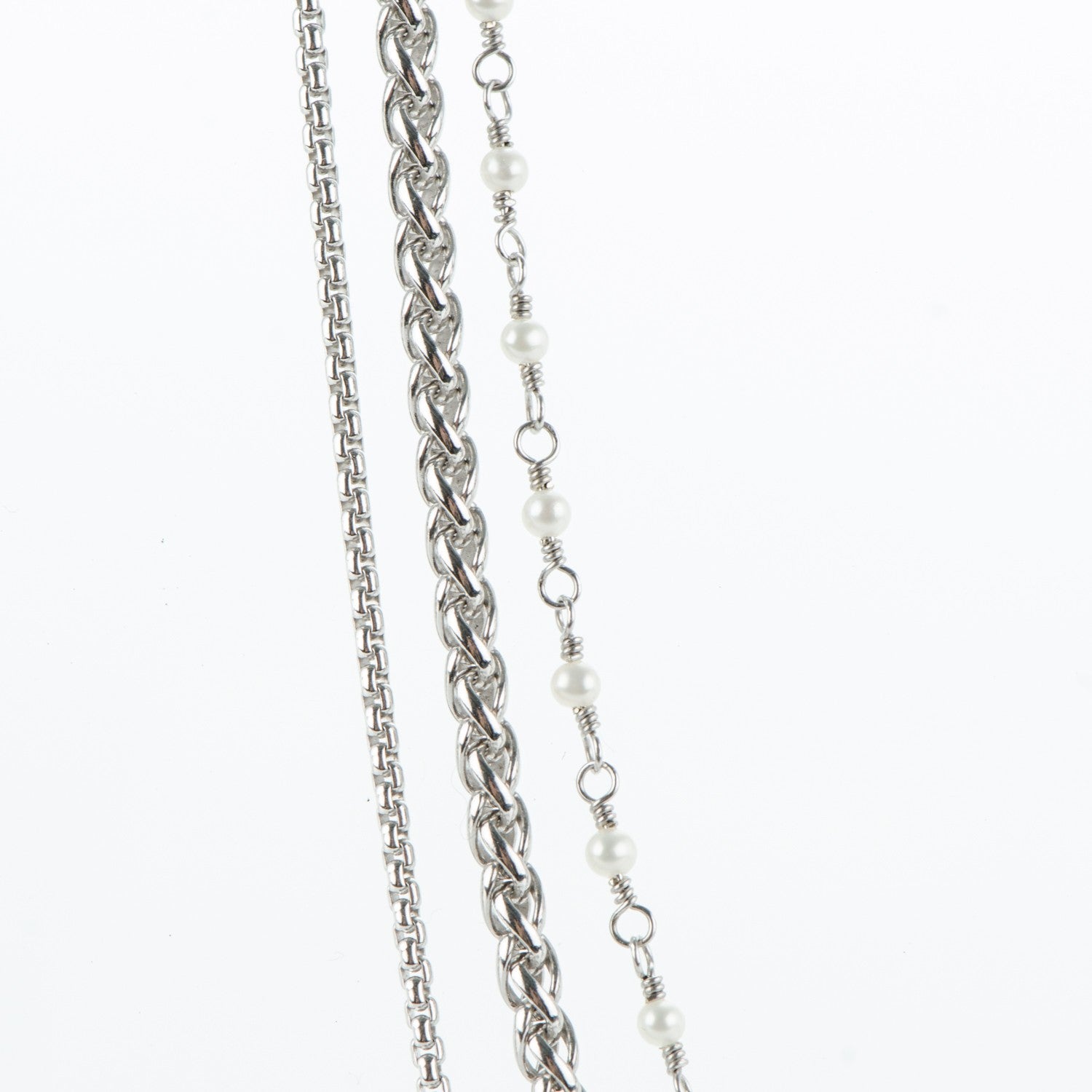 David Yurman Sterling Silver Pearl 10mm Starburst Chain Necklace 3 of 5