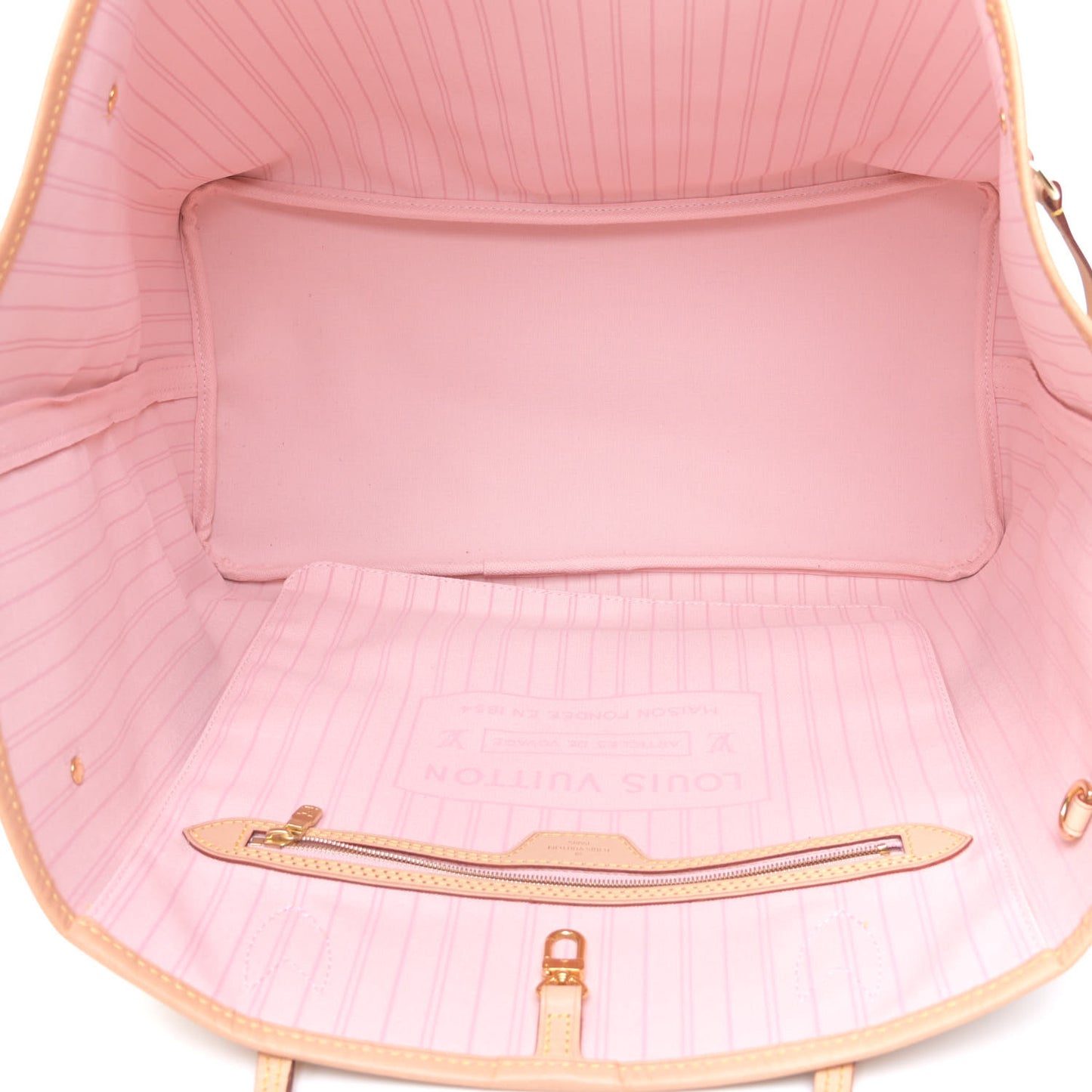 Damier Azur Neo Neverfull GM Rose Ballerine