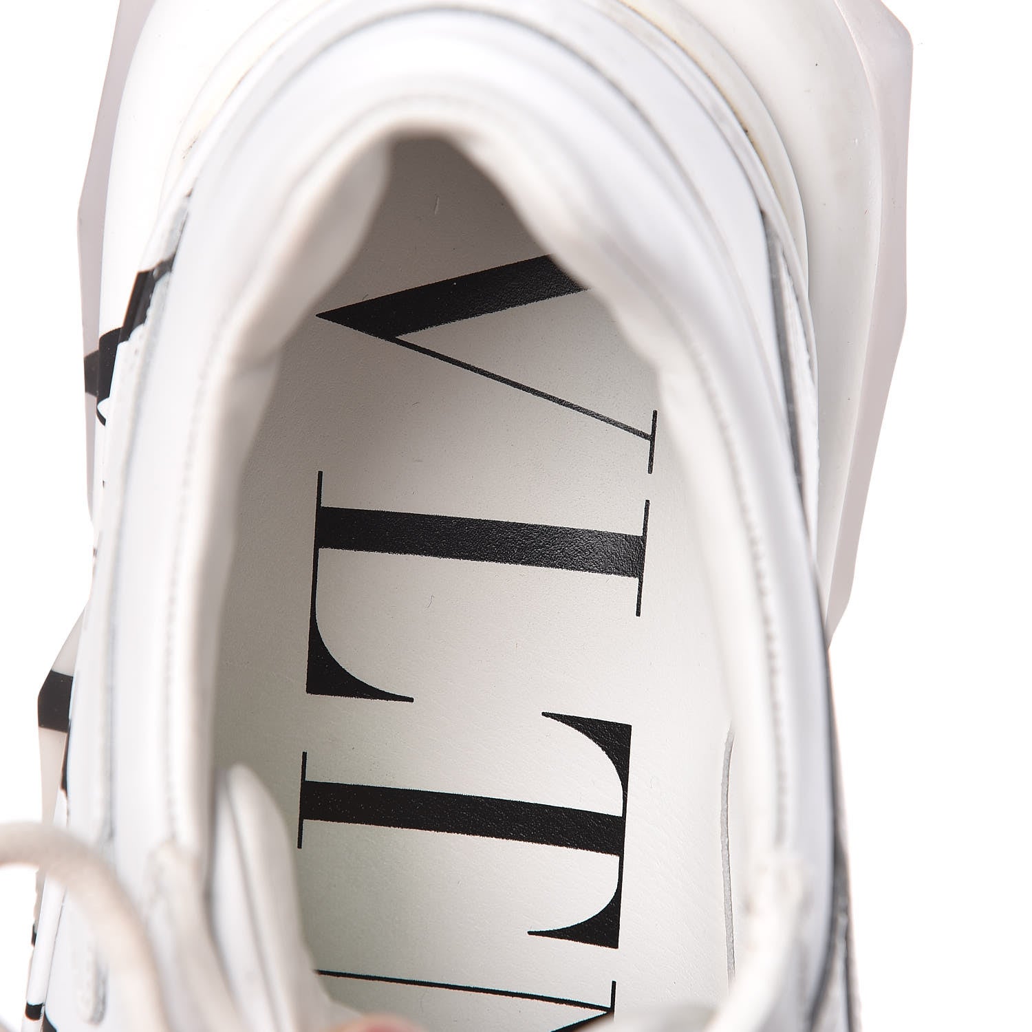 Valentino Garavani Calfskin VLTN Mens Bounce Sneakers 42 White 8 of 21