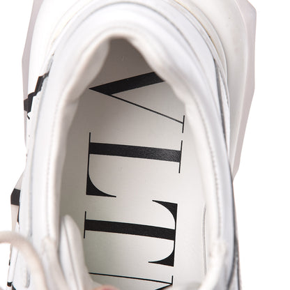 Valentino Garavani Calfskin VLTN Mens Bounce Sneakers 42 White 8 of 21