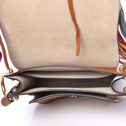 Chloe Calfskin Small Hudson Fringe Shoulder Bag Caramel 5 of 11