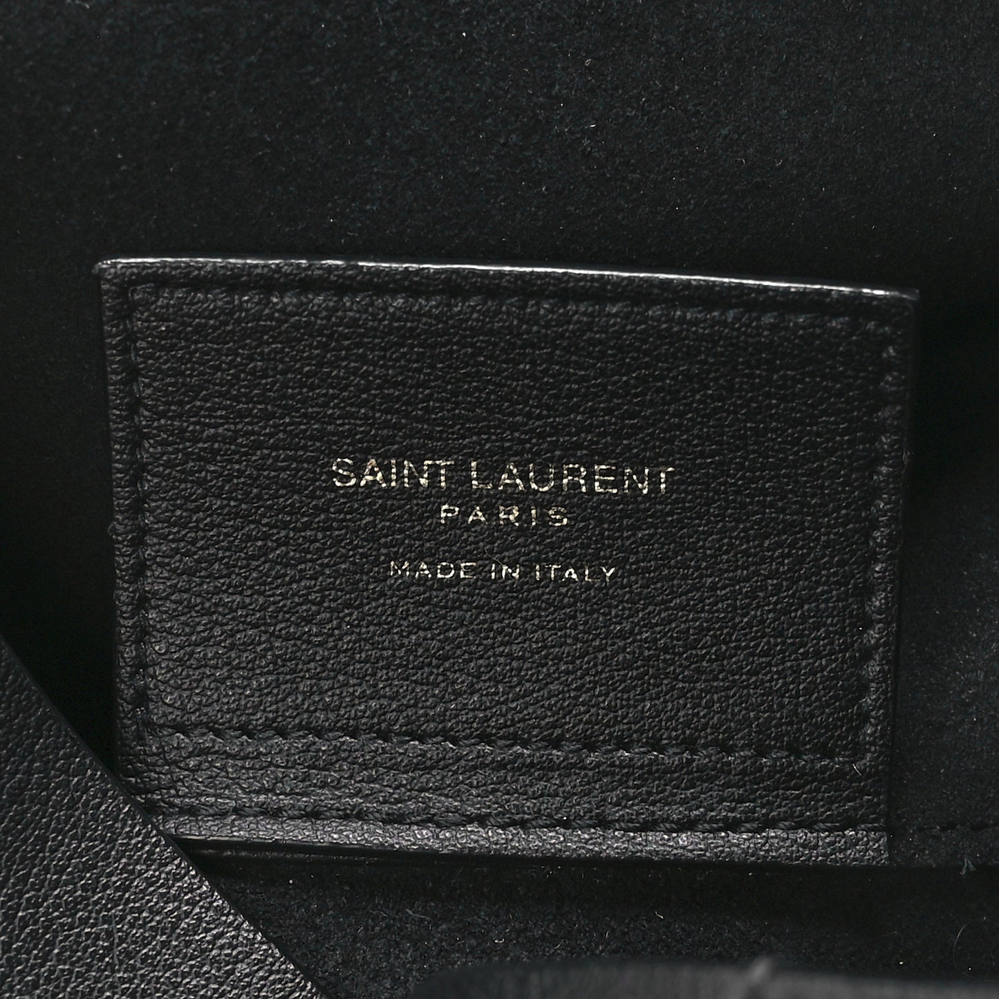 Calfskin Toy Shopping Tote Black