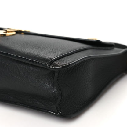 Celine Calfskin Envelope Shoulder Bag Black 9 of 11