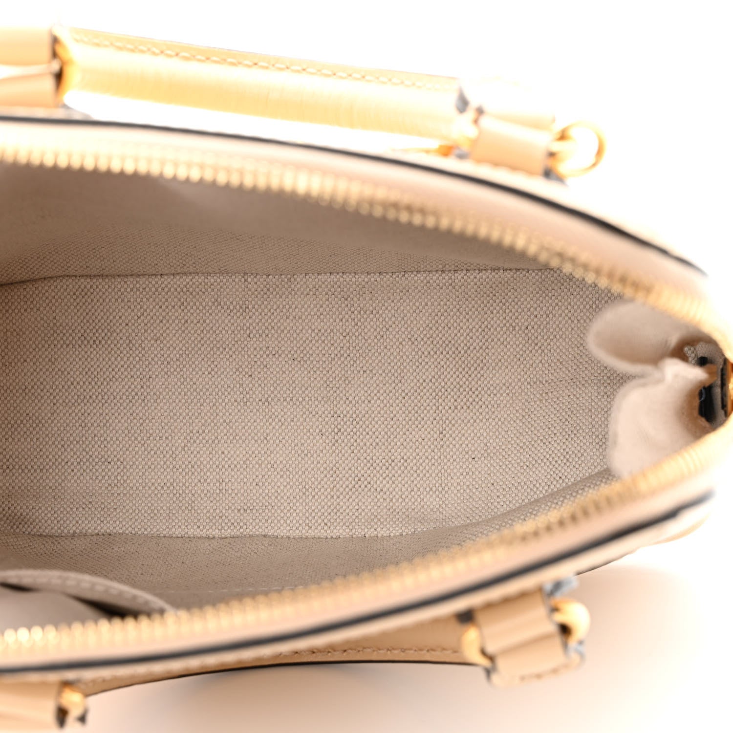 Gucci Boarded Plutone Calfskin Mini Horsebit 1955 Top Handle Bag Bubble Tea 5 of 10