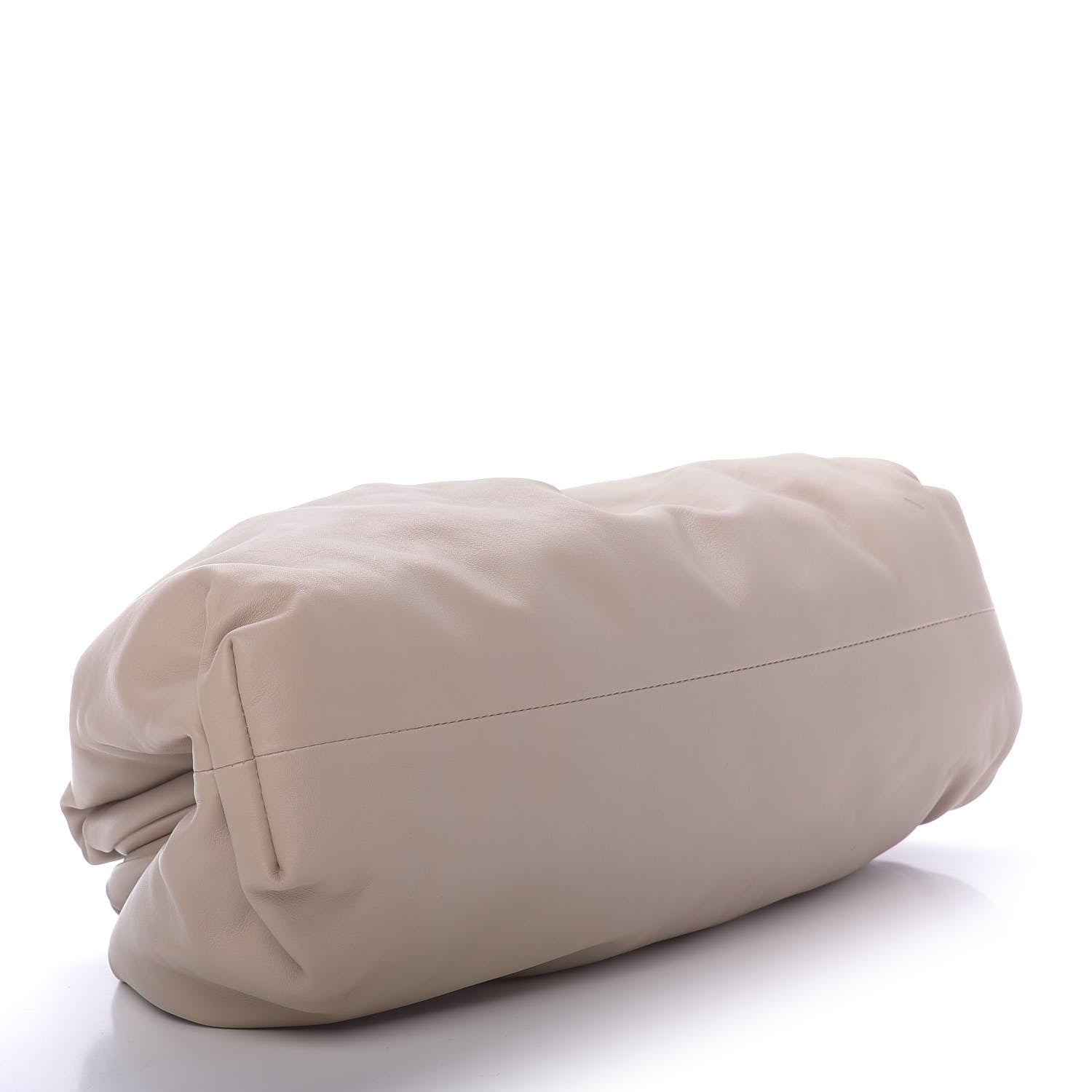 Bottega Veneta Smooth Butter Calf The Pouch Oversized Clutch Nude 4 of 11