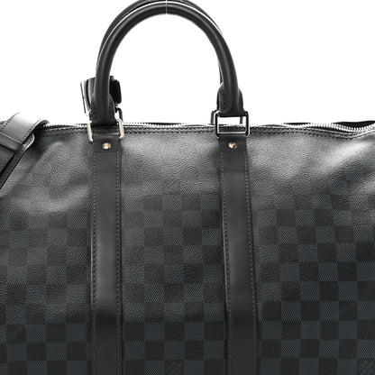 Louis Vuitton Damier Cobalt Keepall Bandouliere 45 6 of 9