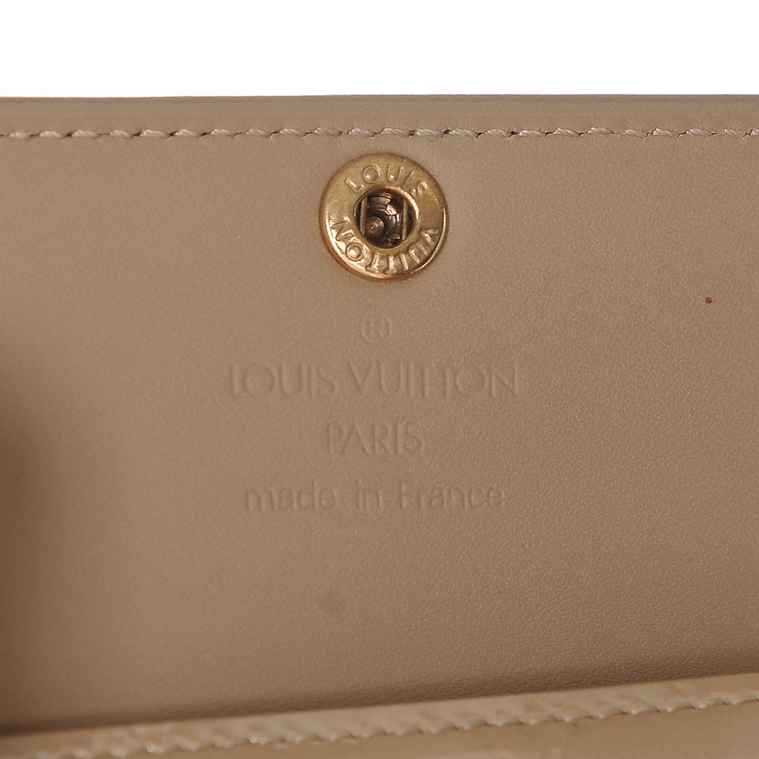 Louis Vuitton Vernis Ludlow Wallet Beige 6 of 6