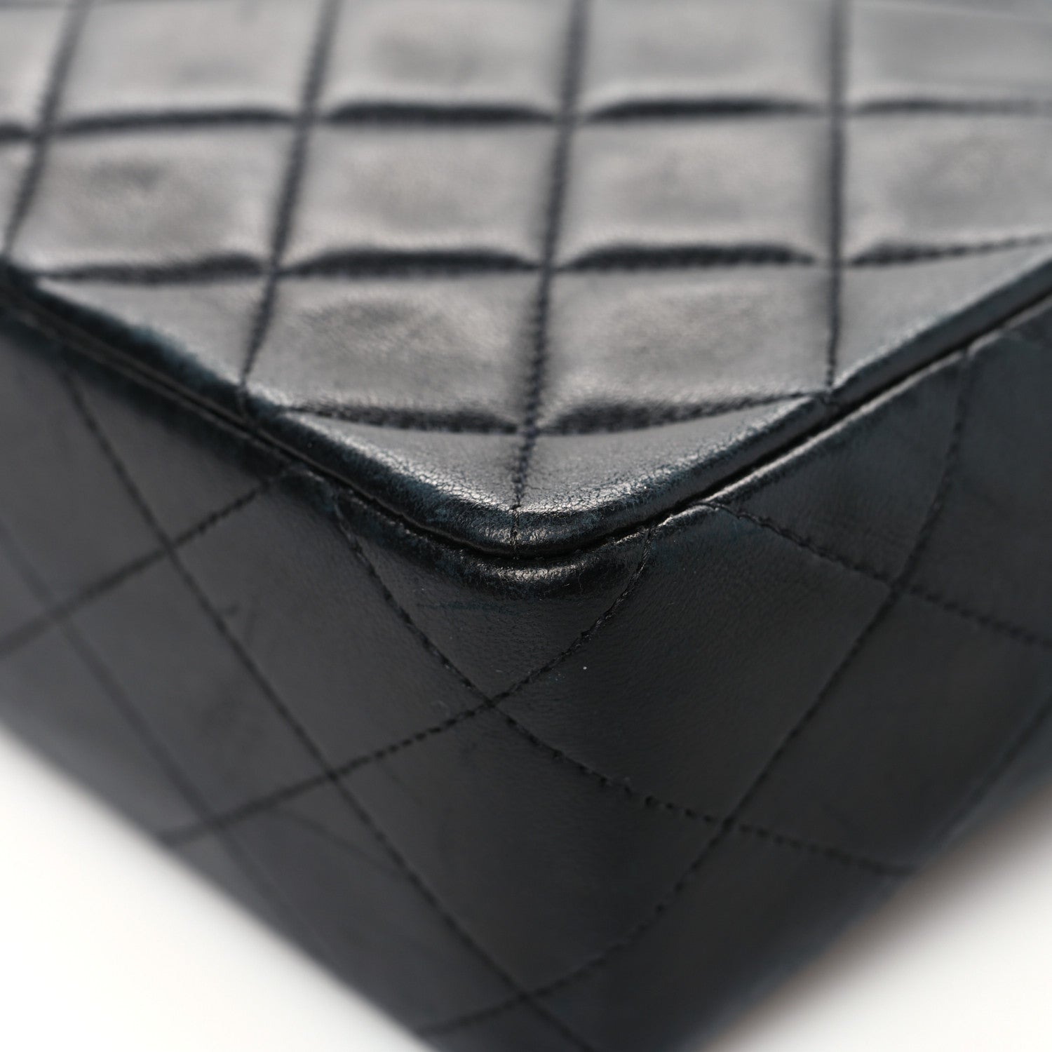 Chanel Lambskin Quilted Small Single Flap Black 12 of 14