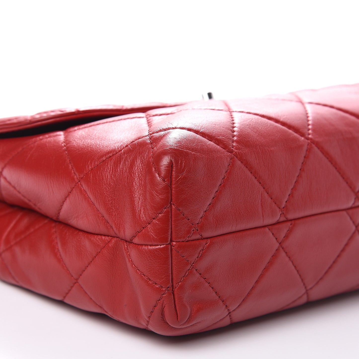Calfskin Quilted In The Business Flap Red