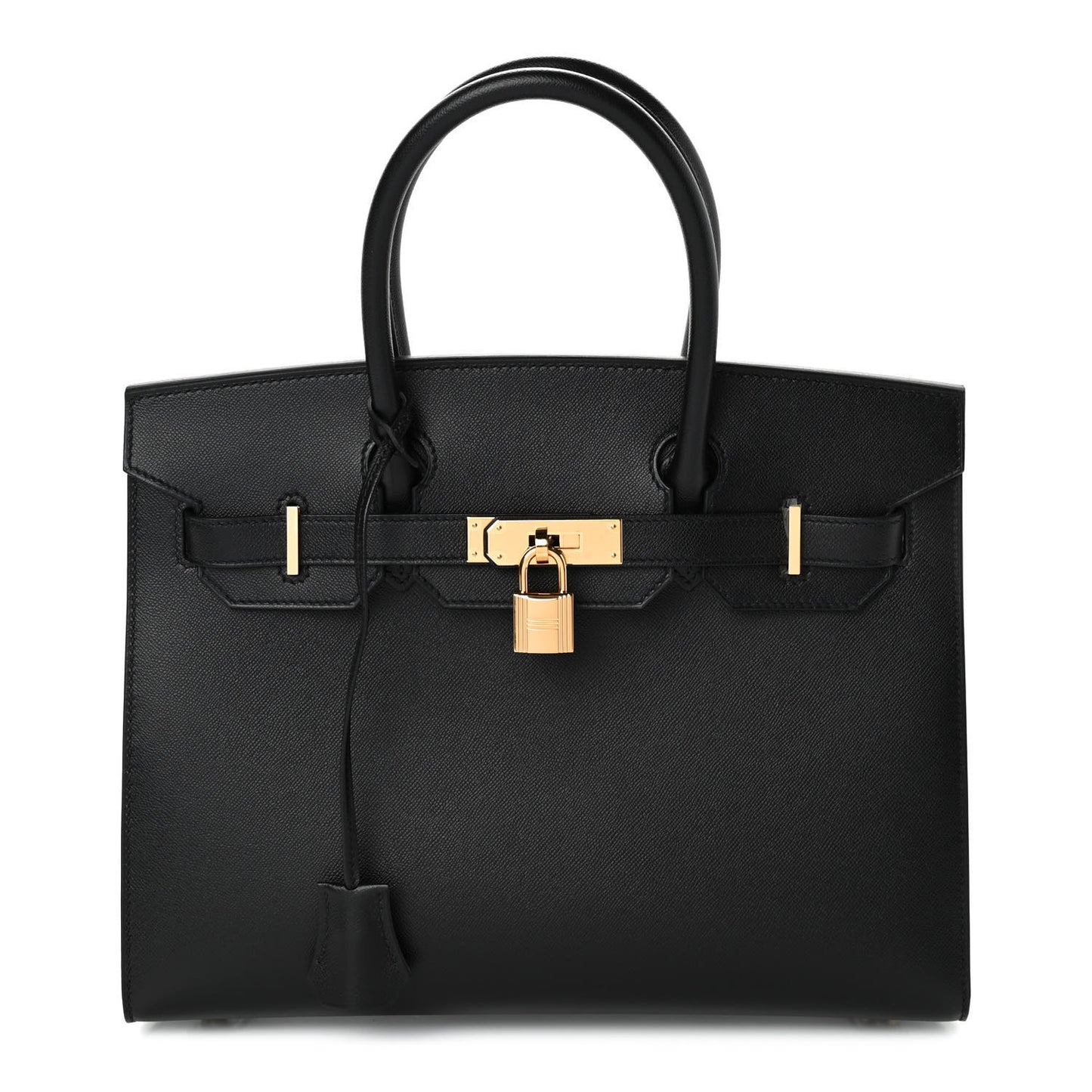 Madame Calfskin Birkin Sellier 30 Black