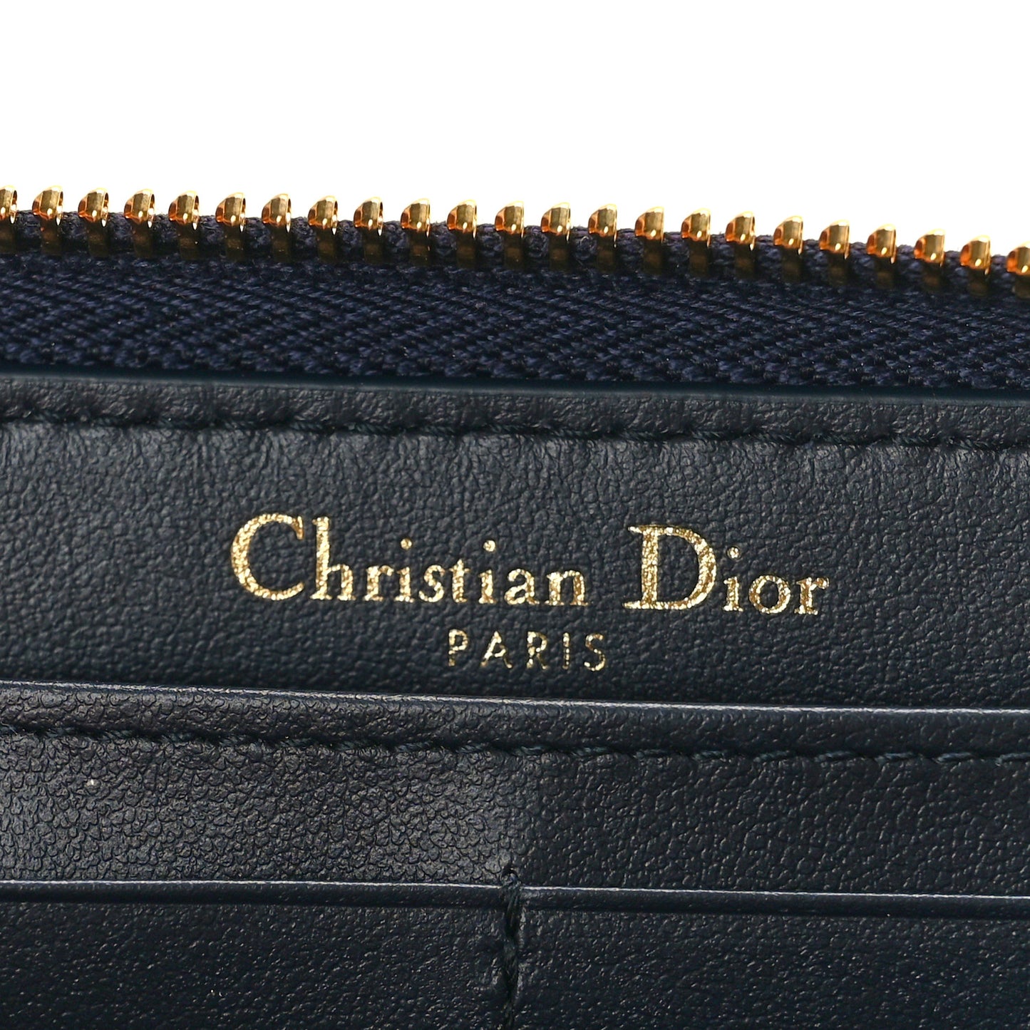 Oblique 30 Montaigne Zip Around Wallet Blue