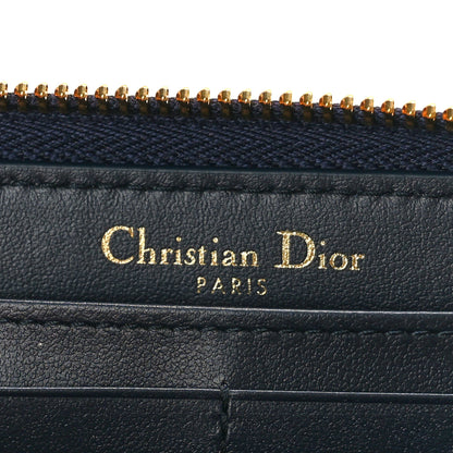 Christian Dior Oblique 30 Montaigne Zip Around Wallet Blue 6 of 7