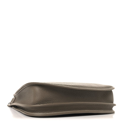 Hermes Taurillon Clemence Evelyne III PM Etoupe 4 of 11