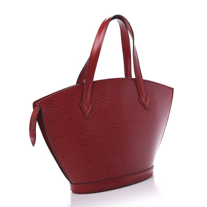 Louis Vuitton Epi Saint Jacques PM Red 3 of 16