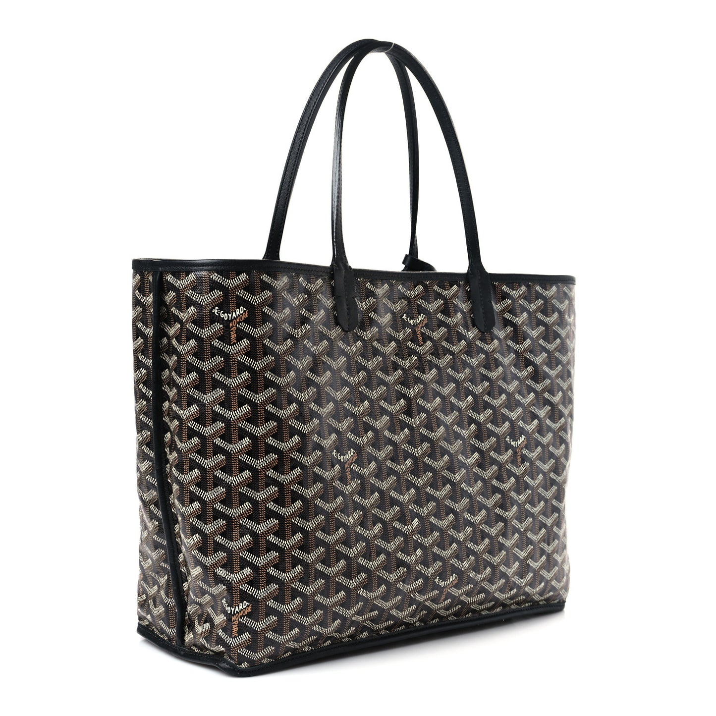 Goyardine Reversible Anjou PM Black