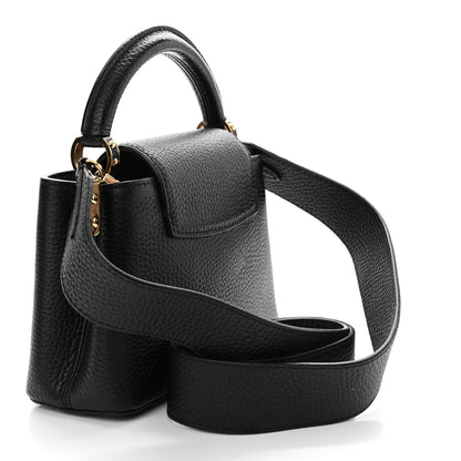 Louis Vuitton Taurillon Mini Capucines Black 3 of 13