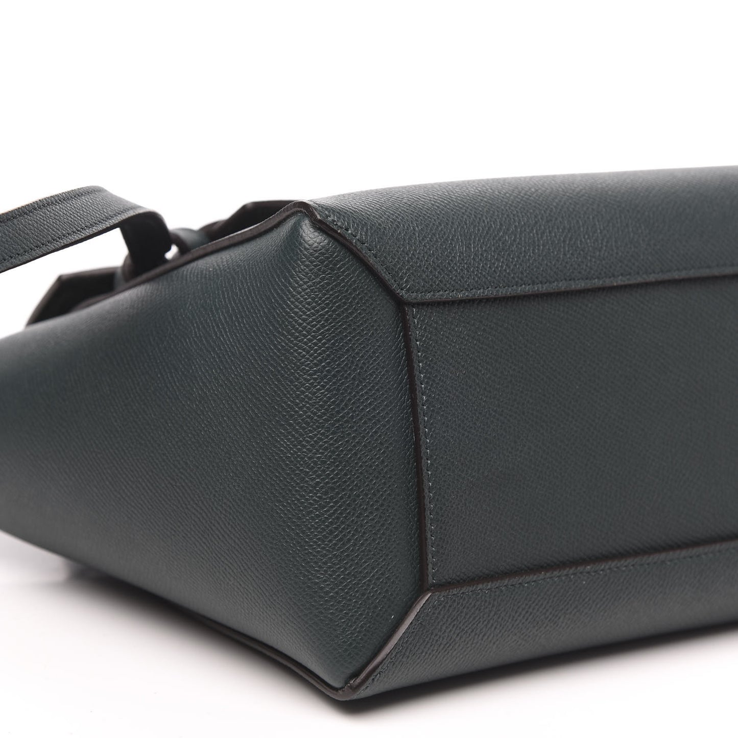 Baby Grained Calfskin Micro Belt Bag Amazone