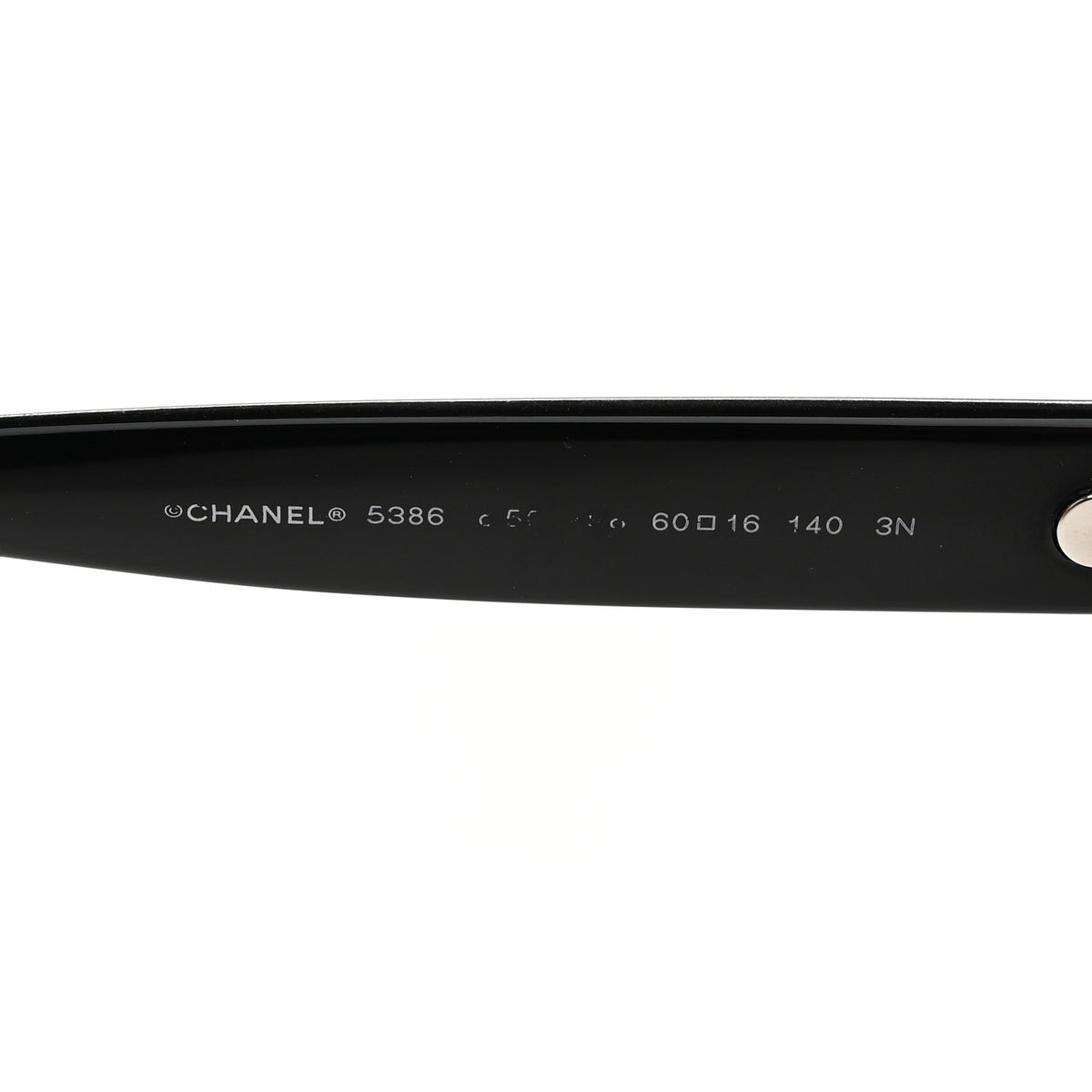 Chanel Acetate Butterfly CC Sunglasses 5386 Black 4 of 7