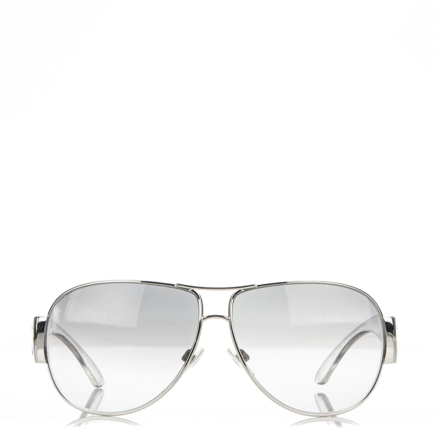 CC Logo Sunglasses 4128 Clear