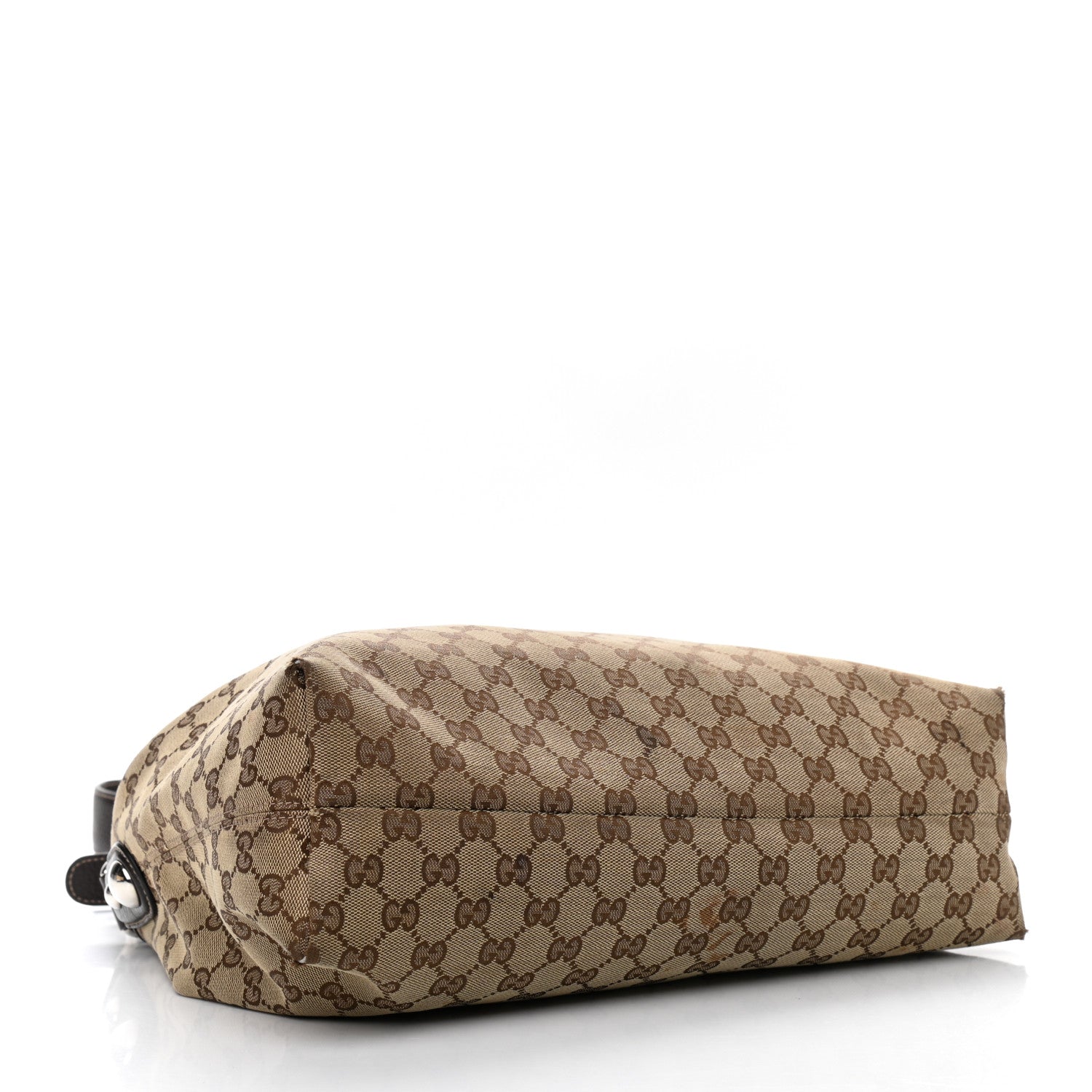 Gucci Monogram Medium Icon Bit Hobo Dark Brown 4 of 16