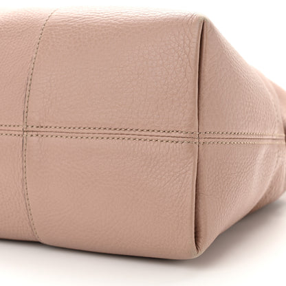 Gucci Pebbled Calfskin Medium Bree Shoulder Bag Pink 10 of 18