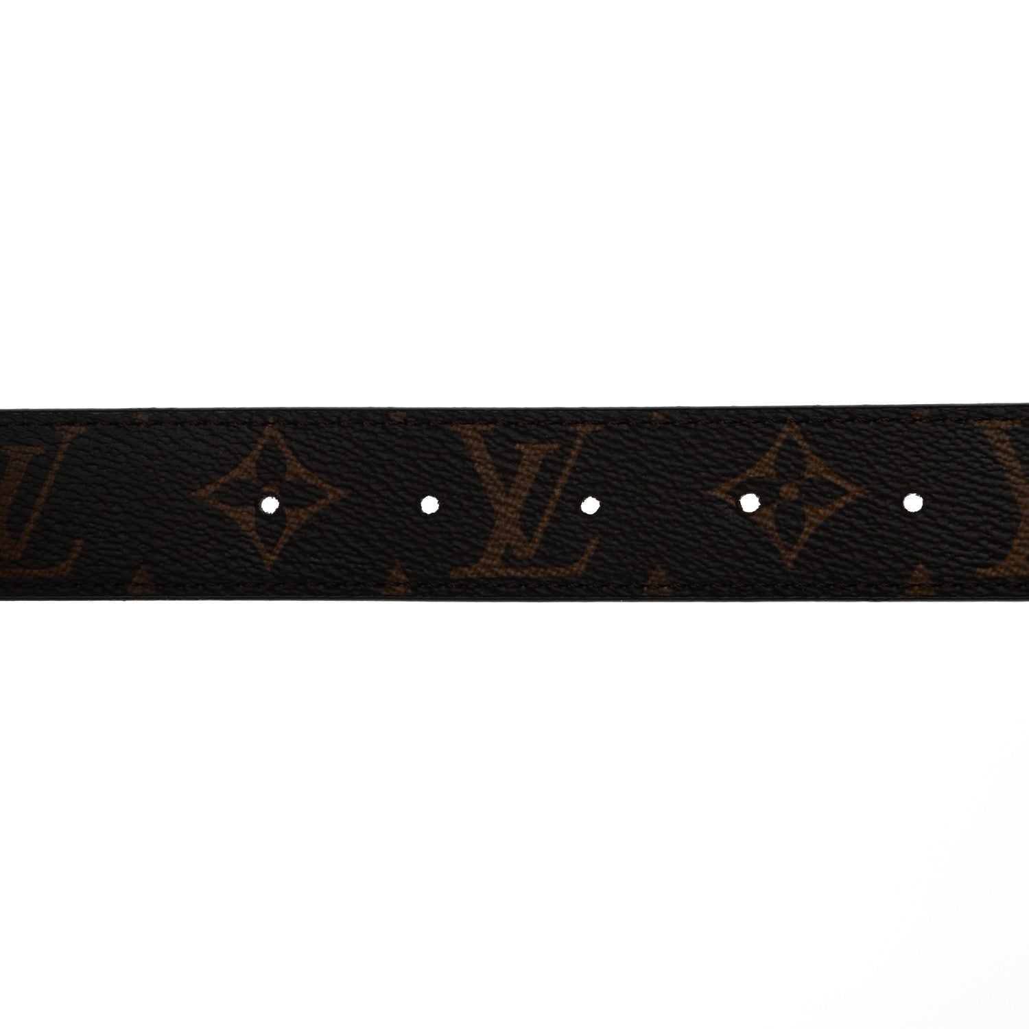 Louis Vuitton Calfskin Monogram 40mm LV Initiales Reversible Belt 80 32 Black 6 of 6