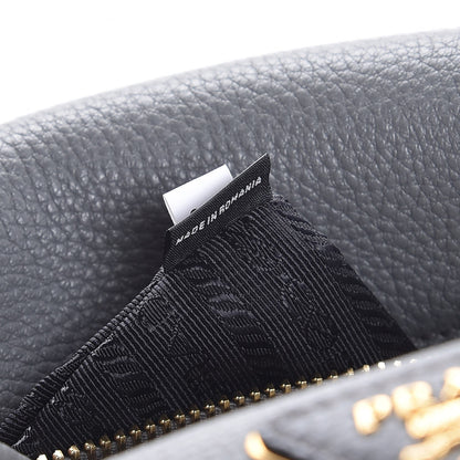 Prada Vitello Daino Satchel Marmo 8 of 8