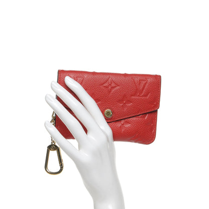 Louis Vuitton Empreinte Key Pouch Cherry 2 of 8