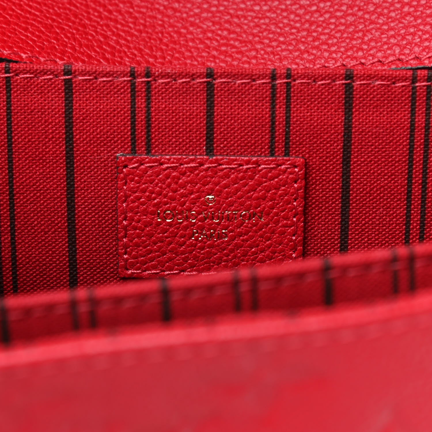 Louis Vuitton Empreinte Pochette Metis Scarlet 6 of 13