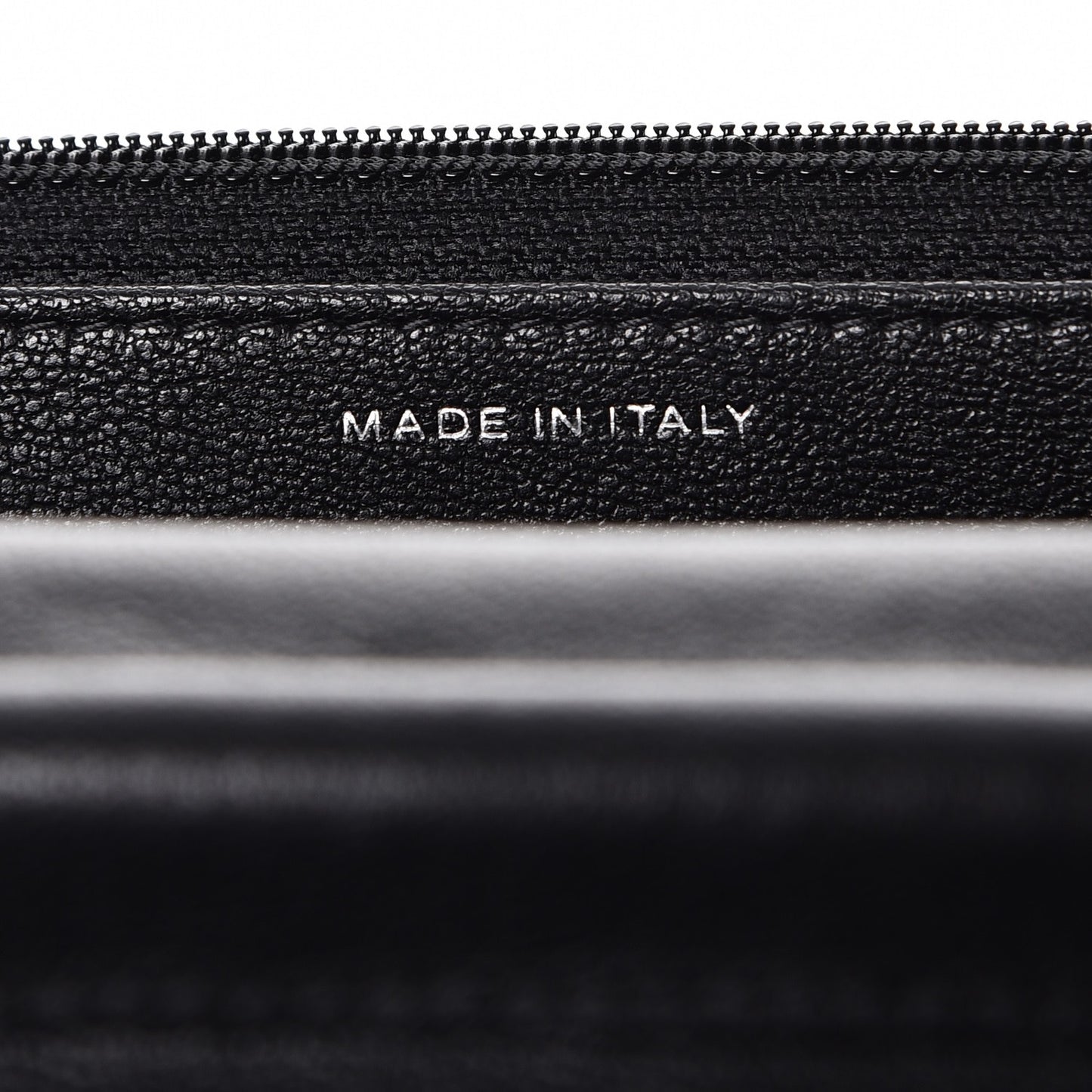 Sheepskin Chevron Reissue Wallet On Chain WOC So Black