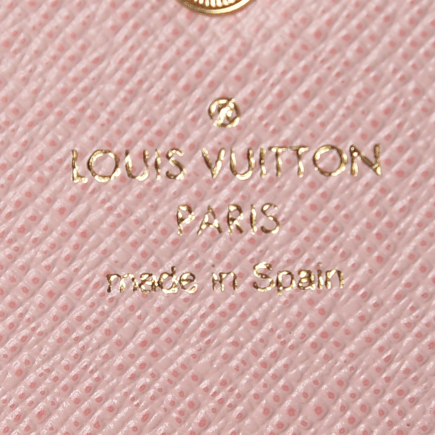 Monogram Rosalie Coin Purse Rose Ballerine