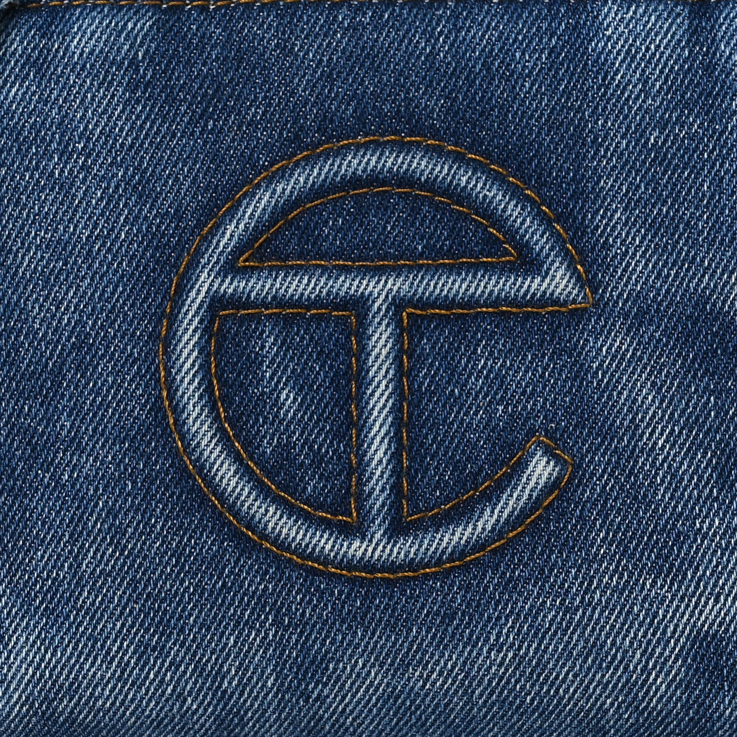 Denim Small Shopping Bag Blue