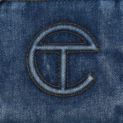 Telfar Denim Small Shopping Bag Blue 8 of 13