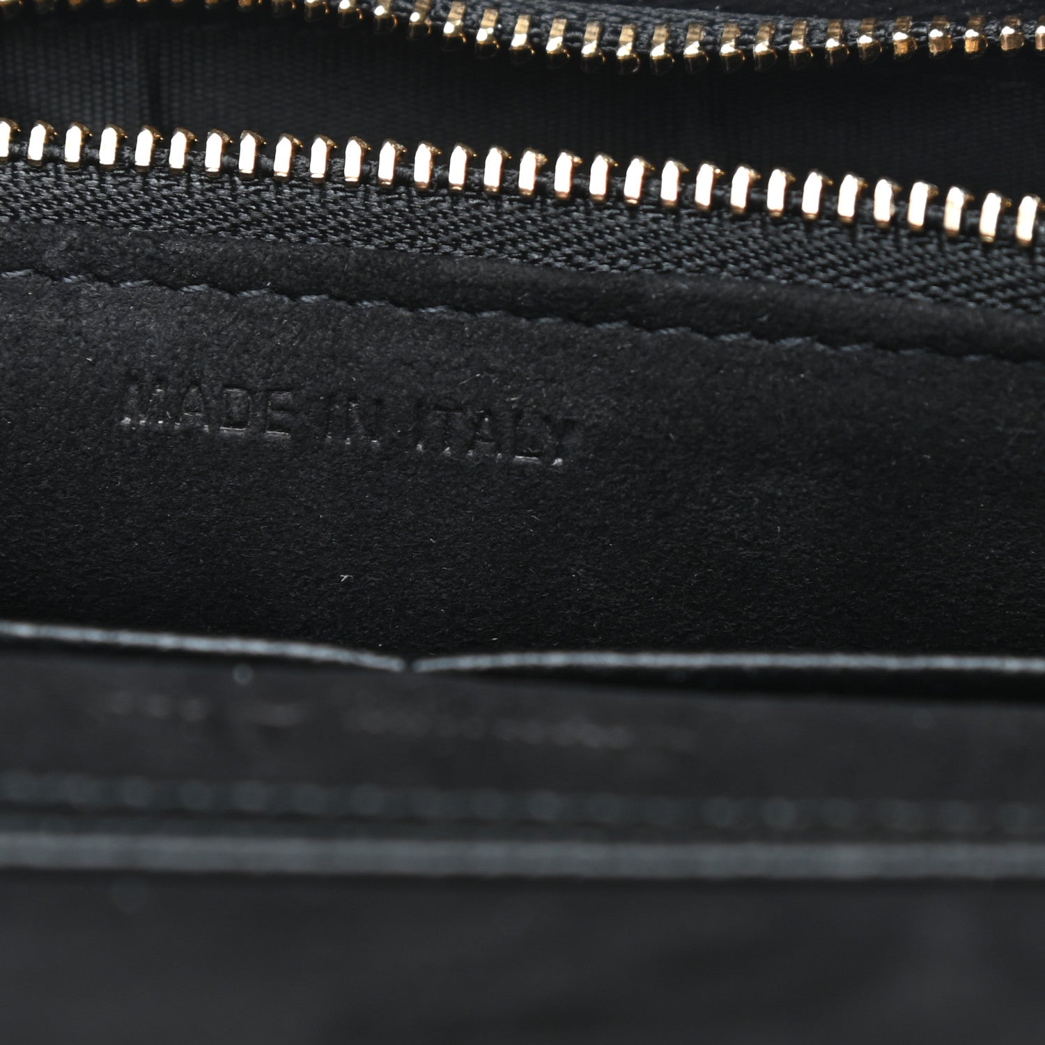 Christian Dior Grained Calfskin Diorama Wallet on Chain Pouch Black 8 of 12