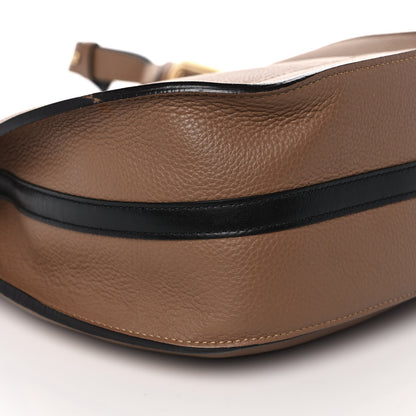 Chloe Grained Calfskin Small Hayley Hobo Nut 8 of 10