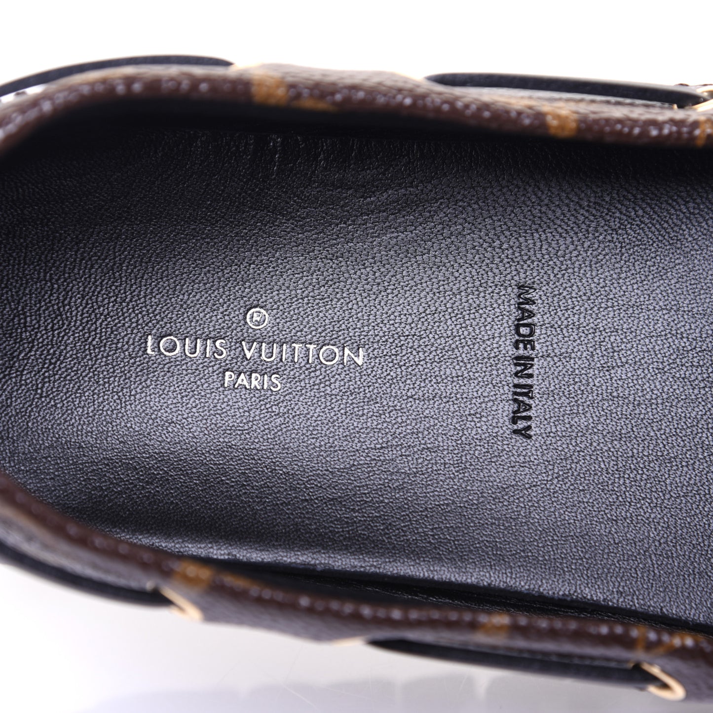 Patent Reverse Monogram Gloria Loafers 39