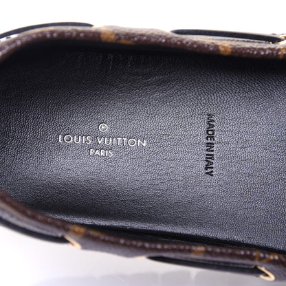 Louis Vuitton Patent Reverse Monogram Gloria Loafers 39 7 of 13