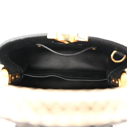 Louis Vuitton Taurillon Ayers Mini Capucines Black 5 of 12