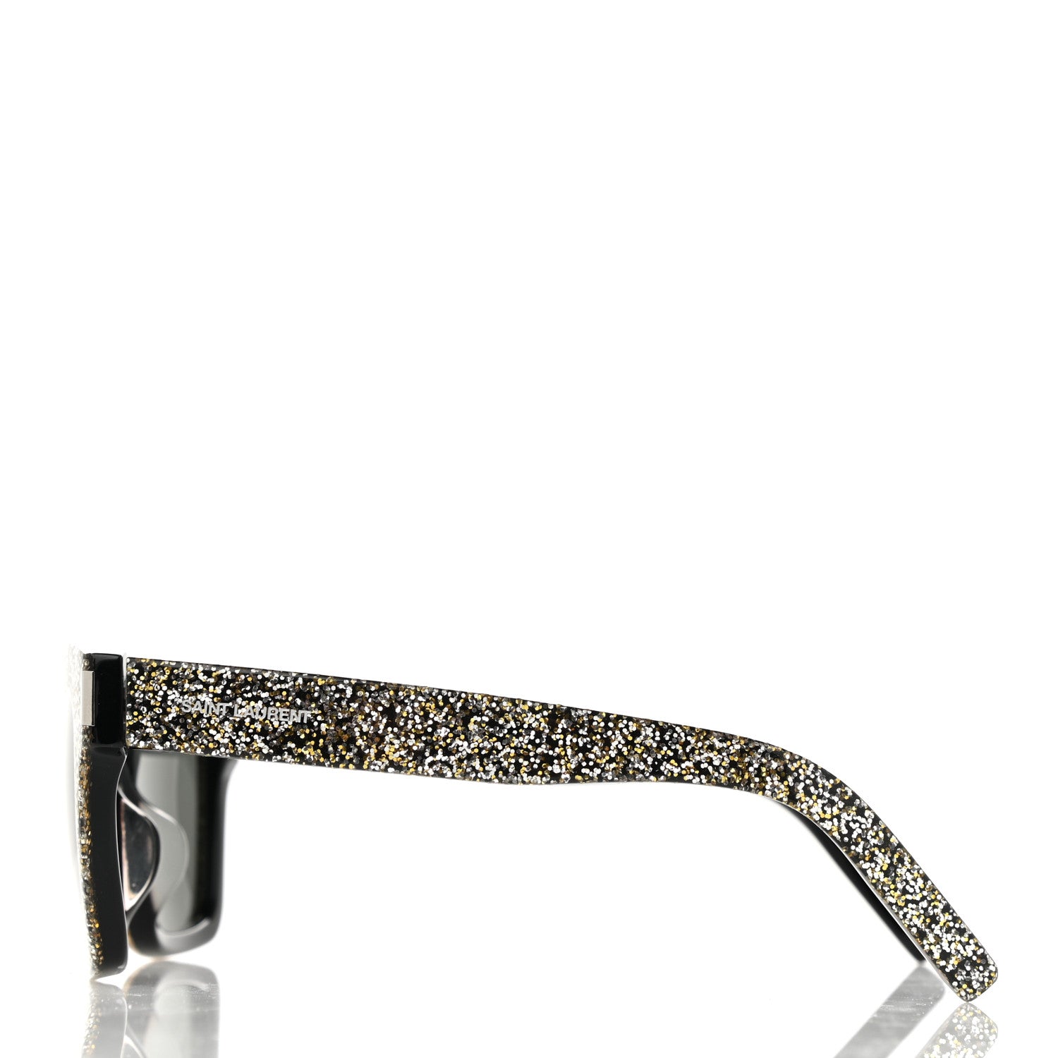 Saint Laurent Glitter Bold 1/F Sunglasses 3 of 8