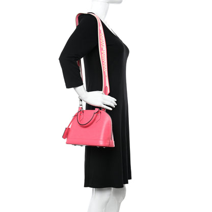Louis Vuitton Epi Jacquard Alma BB Dragon Fruit 2 of 16