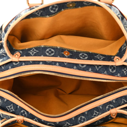 Louis Vuitton Denim Raye Cabas GM 5 of 9