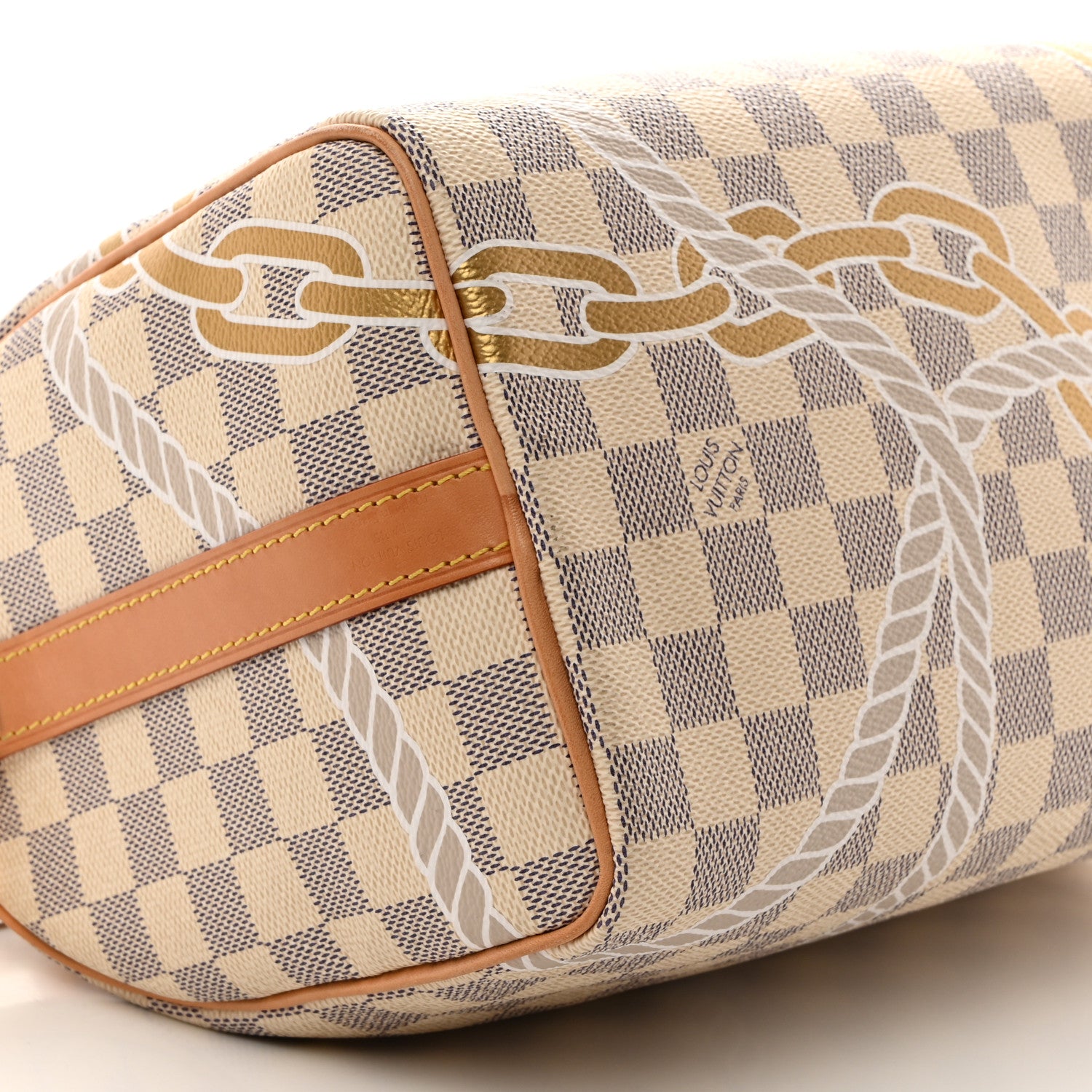 Louis Vuitton Damier Azur Nautical Speedy Bandouliere 25 9 of 11