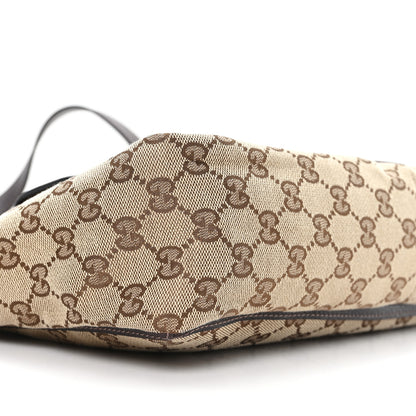Gucci Monogram Abbey D Ring Tote Dark Brown 9 of 11