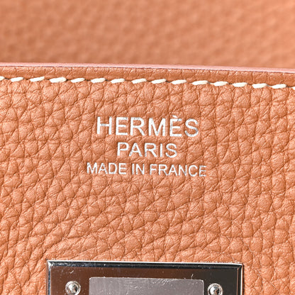 Hermes Togo BIRKIN 30 Gold 5 of 10