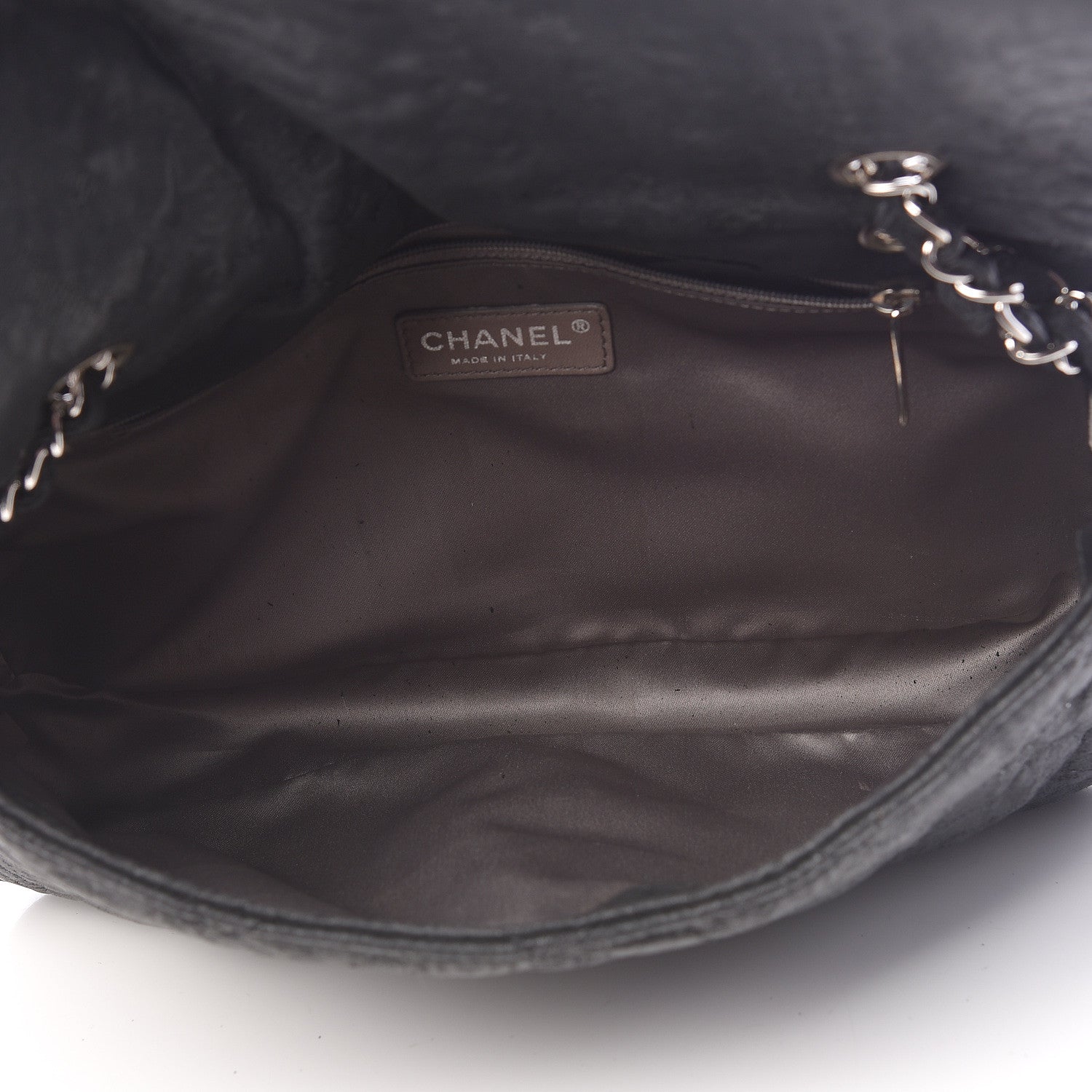 Chanel Coated Canvas Quilted Le Marais Flap Black 5 of 11