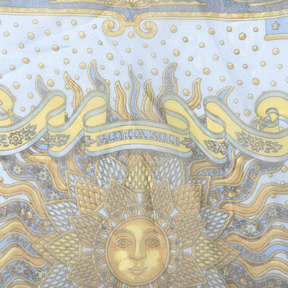 Hermes Silk Carpe Diem Pocket Square 2 of 3