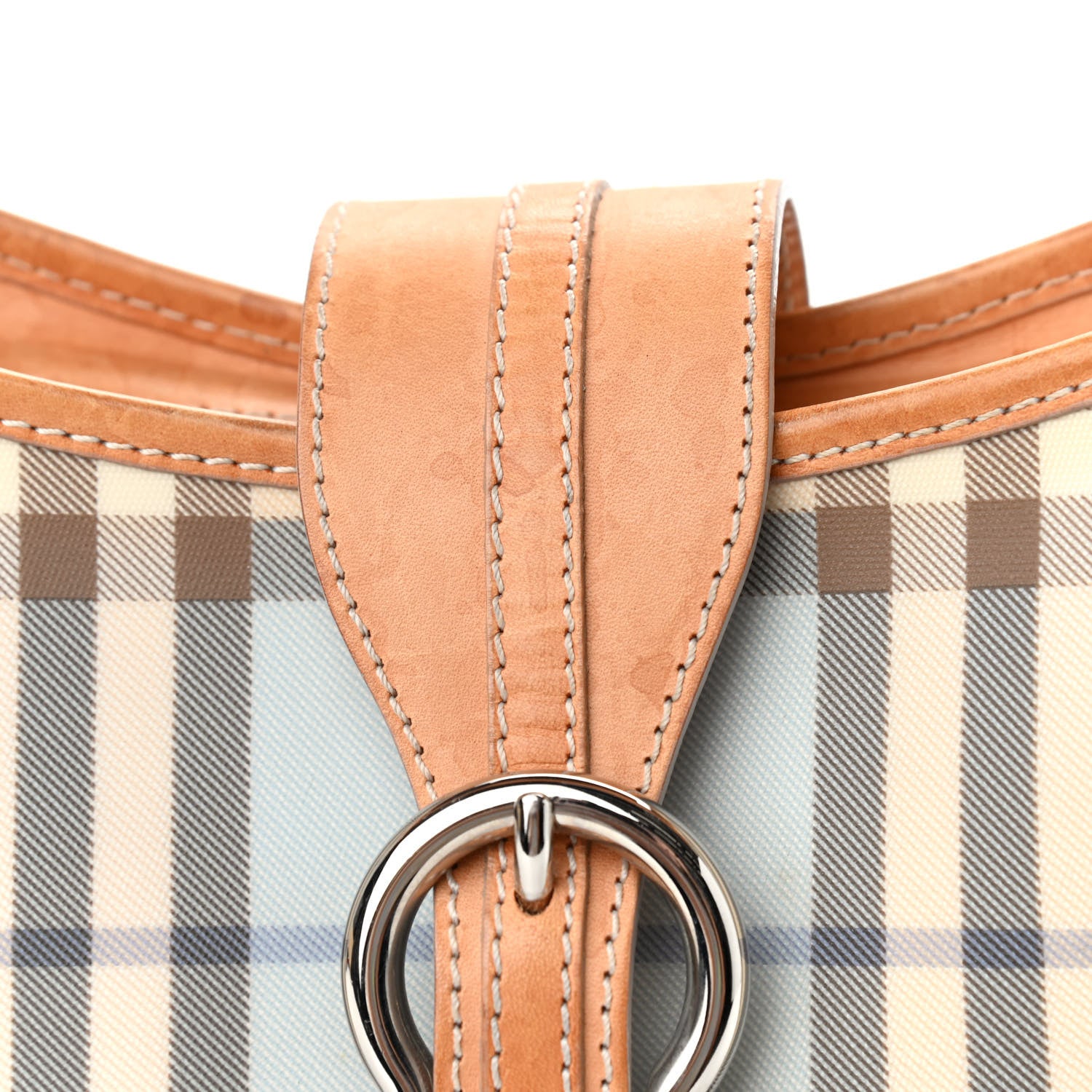 Burberry House Check Shoulder Bag Blue 14 of 20
